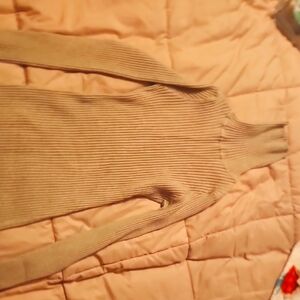 Ribbed Turtleneck Sweater